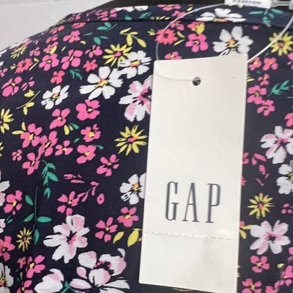 Gap Short Sleeve Floral Dress - Picture 5 of 7